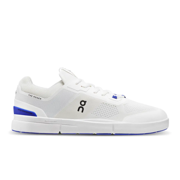 On The Roger Spin Sneaker Herren - weiß/blau - 44