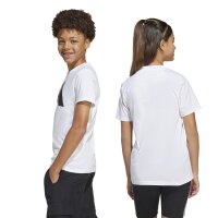 adidas Essentials T-Shirt Kinder - weiß/schwarz