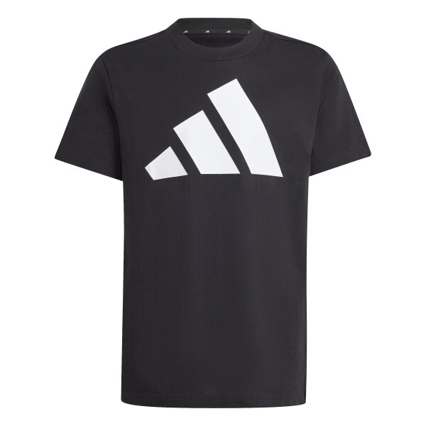 adidas Essentials T-Shirt Kinder - schwarz/weiß - 164
