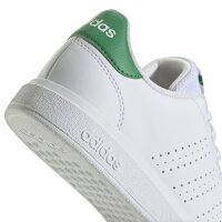 adidas Advantage Base 2.0 Kids Schuh Kinder - ftwr white/ftwr white/green/c