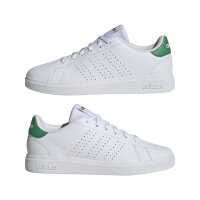 adidas Advantage Base 2.0 Kids Schuh Kinder - ftwr white/ftwr white/green/c