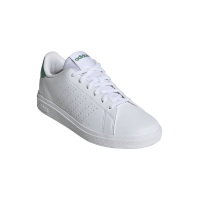 adidas Advantage Base 2.0 Sneaker Kinder - weiß/grün-37 1/3