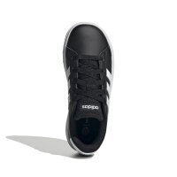 adidas Grand Court Lifestyle Tennis Lace-Up Schuh Kinder - core black/ftwr white/core black