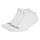 adidas Thin Linear Low Cut Socken 3er Pack - weiß