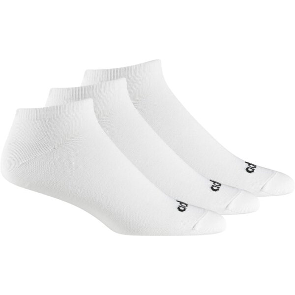 adidas Thin Linear Low Cut Socken 3er Pack - weiß - 34-36