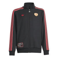 adidas Manchester United Terrace Icons Trainingsjacke Kinder - schwarz/rot-152