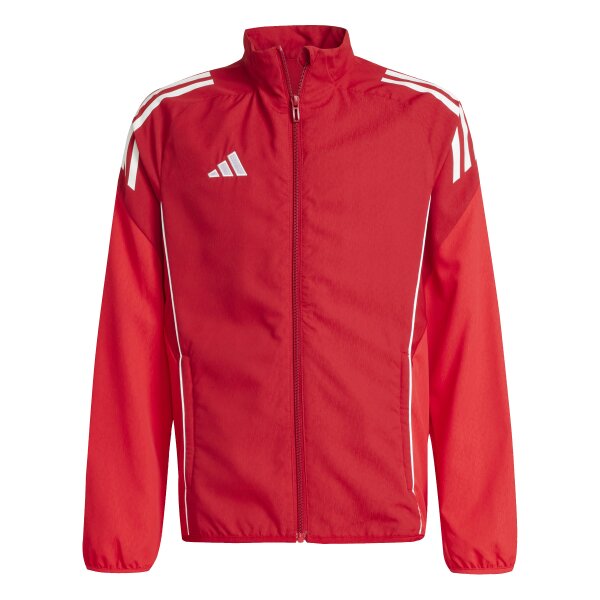 adidas Tiro 25 Competition Präsentationsjacke Kinder - rot/weiß -