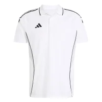 adidas Tiro 25 Competition Poloshirt Herren - weiß/schwarz