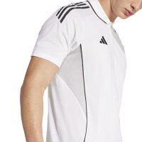 adidas Tiro 25 Competition Poloshirt Herren - weiß/schwarz