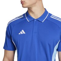adidas Tiro 25 Competition Poloshirt Herren - blau/weiß