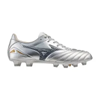 Mizuno Morelia Neo IV Pro FG/AG Herren - silber/grau/gold
