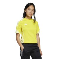 adidas Tiro 25 Competition Trainingstrikot Kinder - gelb/weiß