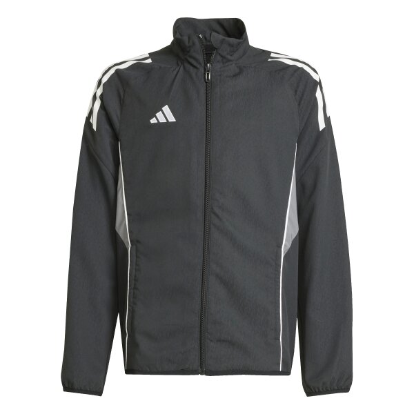 adidas Tiro 25 Competition Präsentationsjacke Kinder - schwarz/grau/weiß