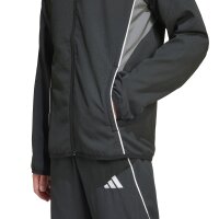adidas Tiro 25 Competition Präsentationsjacke Kinder - schwarz/grau/weiß