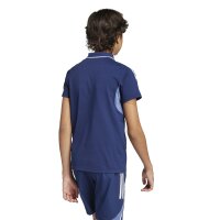 adidas Tiro 25 Poloshirt Kinder - navy/hellblau/weiß