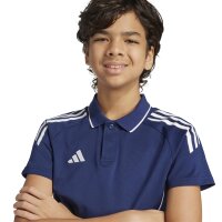 adidas Tiro 25 Poloshirt Kinder - navy/hellblau/weiß