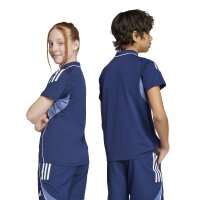 adidas Tiro 25 Poloshirt Kinder - navy/hellblau/weiß