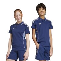 adidas Tiro 25 Poloshirt Kinder - navy/hellblau/weiß