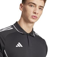 adidas Tiro 25 Competition Poloshirt Herren - schwarz/grau/weiß