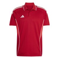 adidas Tiro 25 Competition Poloshirt Herren - rot/weiß