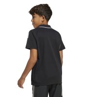adidas Tiro 25 Competition Poloshirt Kinder - schwarz/weiß