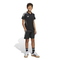 adidas Tiro 25 Competition Poloshirt Kinder - schwarz/weiß