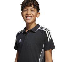 adidas Tiro 25 Competition Poloshirt Kinder - schwarz/weiß