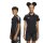 adidas Tiro 25 Competition Poloshirt Kinder - schwarz/weiß