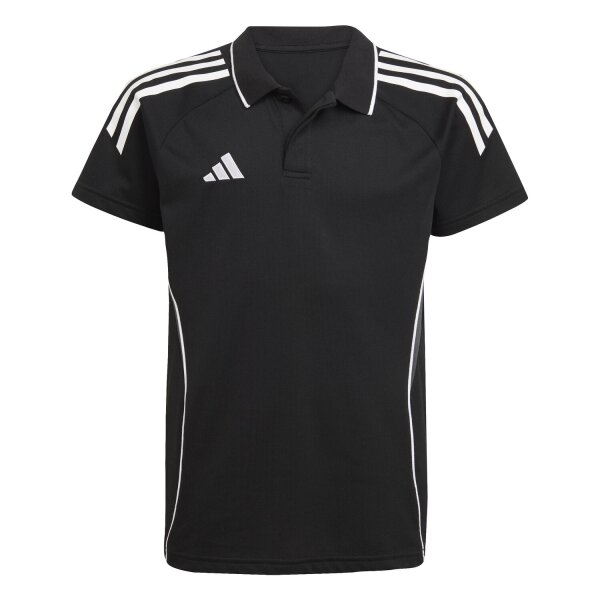 adidas Tiro 25 Competition Poloshirt Kinder - schwarz/weiß - 116