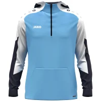 Jako Dynamic Zip-Hoodie - hellblau/weiß/navy