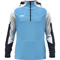 Jako Dynamic Zip-Hoodie - hellblau/weiß/navy
