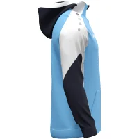 Jako Dynamic Zip-Hoodie Unisex Erwachsene - hellblau/weiß/navy