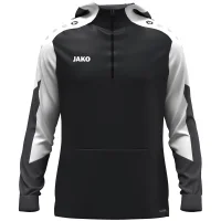 Jako Dynamic Zip-Hoodie - schwarz/weiß/grau