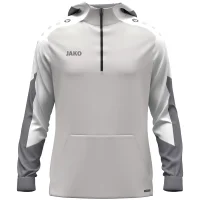 Jako Dynamic Zip-Hoodie - hellgrau/weiß/grau