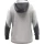 Jako Dynamic Zip-Hoodie - hellgrau/weiß/grau