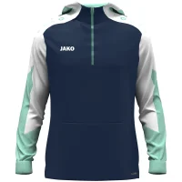 Jako Dynamic Zip-Hoodie - navy/weiß/minze