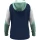 Jako Dynamic Zip-Hoodie - navy/weiß/minze