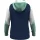 Jako Dynamic Zip-Hoodie Unisex - navy/weiß/minze