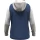Jako Dynamic Zip-Hoodie - navy/weiß/grau