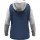 Jako Dynamic Zip-Hoodie Unisex - navy/weiß/grau