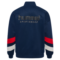 hummel hmlOVERSIZED Halfzip Sweatshirt Herren - blau