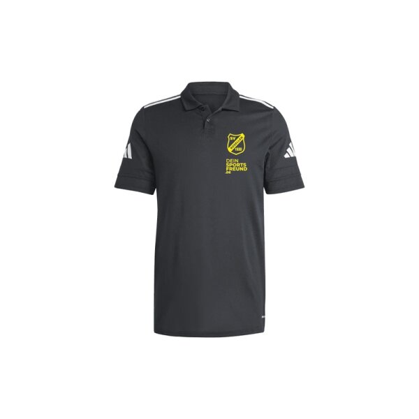 SV Rosellen x adidas Squadra 25 Cotton Poloshirt Herren - schwarz/weiß