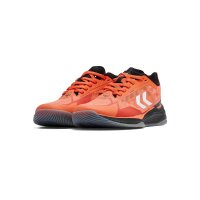 hummel Hb Topflight Pro Hallenschuhe Unisex - black/orange