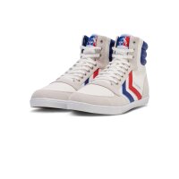 hummel Slimmer Stadil High Sneaker - white/blue/red/gum - 43