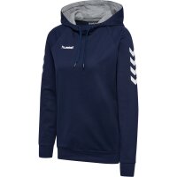 hummel Hmlgo Cotton Hoodie Sweatshirt Damen - marine