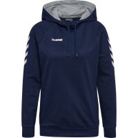 hummel Hmlgo Cotton Hoodie Sweatshirt Damen - marine