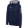 hummel Hmlgo Cotton Hoodie Sweatshirt Damen - marine