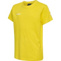 hummel Hmlgo Kids Cotton T-Shirt S/S - Kinder - blazing...