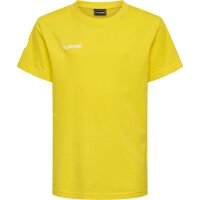 hummel Hmlgo Kids Cotton T-Shirt S/S - Kinder - blazing yellow