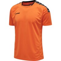 hummel Hmlauthentic Poly Trikot S/S - Herren - tangerine